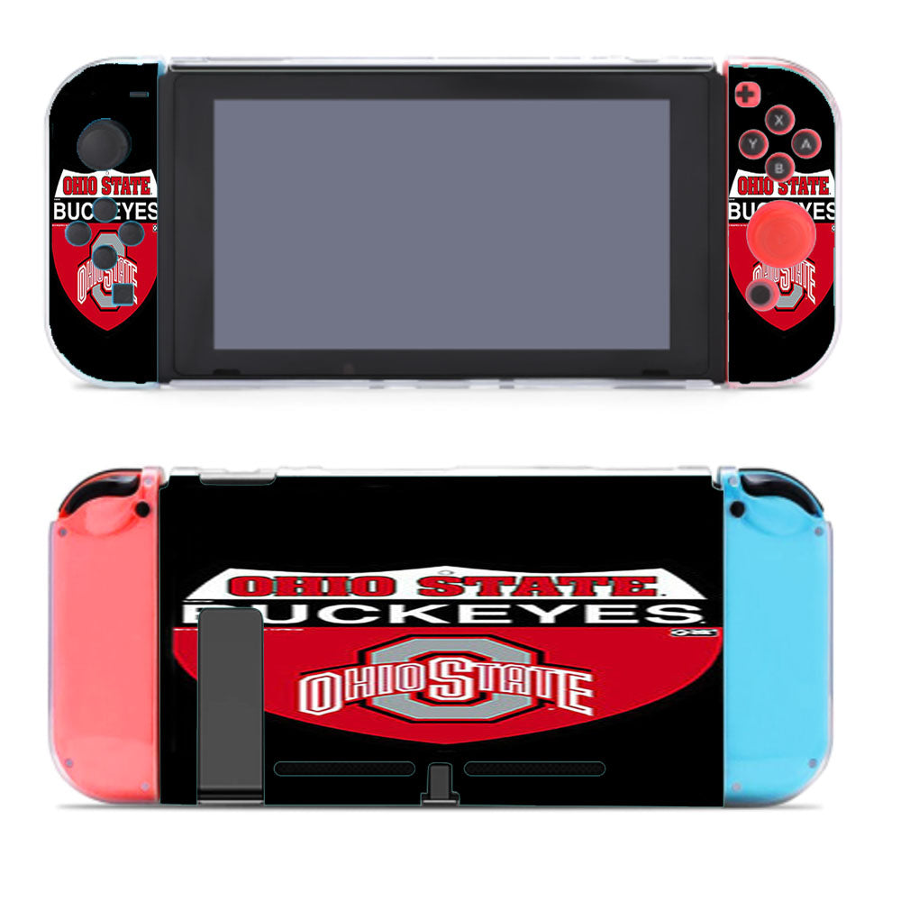 Ohio State Buckeyes Logo Black Nintendo Switch Cover Case
