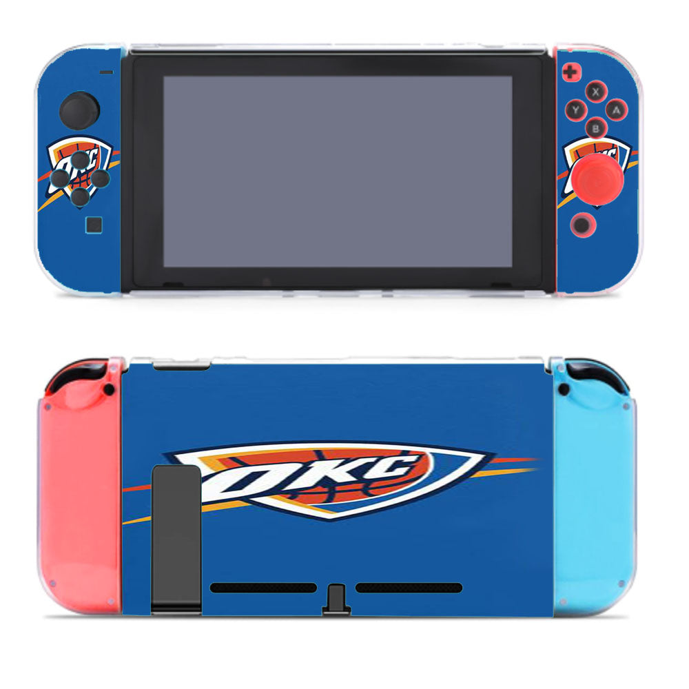 Oklahoma City Thunder Logo Nba Nintendo Switch Cover Case