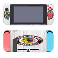 Old Chicago Blackhawks Nhl Logo White Wood Wallpaper Nintendo Switch Cover Case