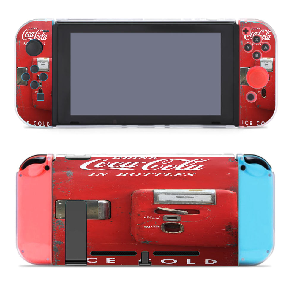 Old Coca Cola Ice Cold Vending Machine Nintendo Switch Cover Case