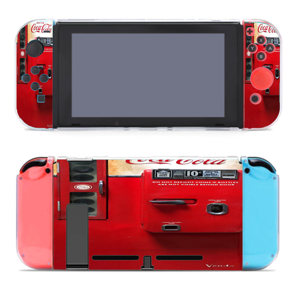 Old Coca Cola Soft Drink Vending Machine Nintendo Switch Cover Case