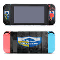Old Los Angeles Chargers Nfl Logo Dark Wood Wallpaper Nintendo Switch Cover Case