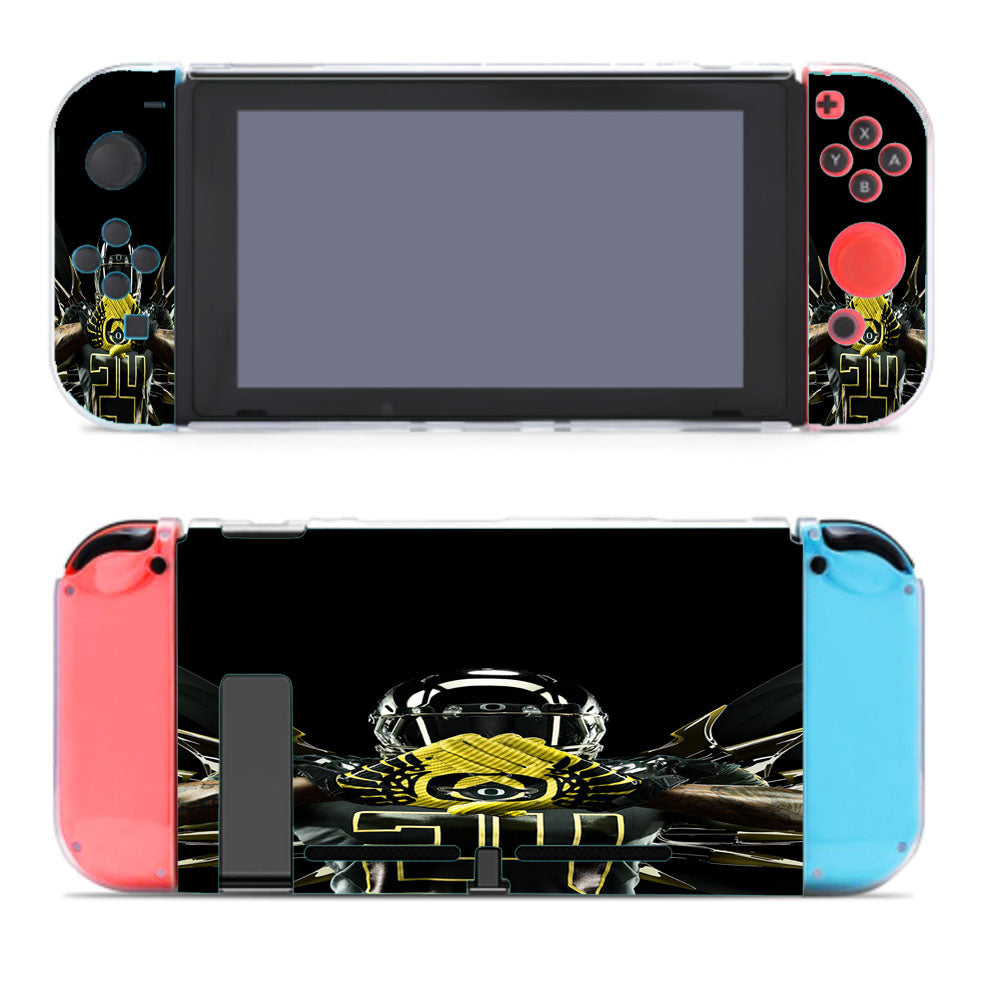 Oregon Ducks Gold Nintendo Switch Cover Case