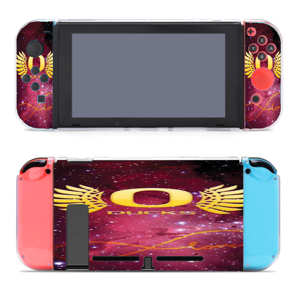 Oregon Ducks Logo Space Nintendo Switch Cover Case