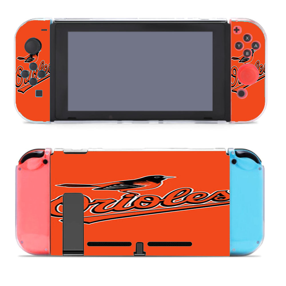 Orioles Baseball Logo Orange Nintendo Switch Cover Case