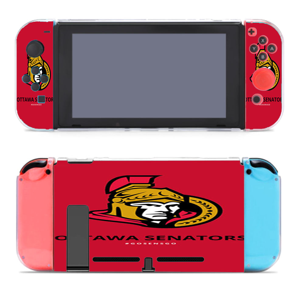 Ottawa Predators Red Nintendo Switch Cover Case