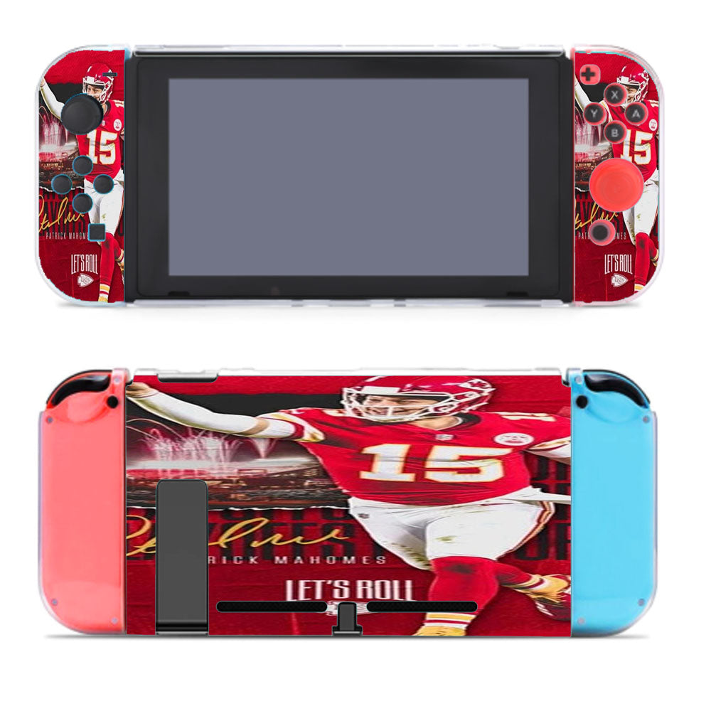Patrick Mahomes Kc Chiefs Nintendo Switch Cover Case