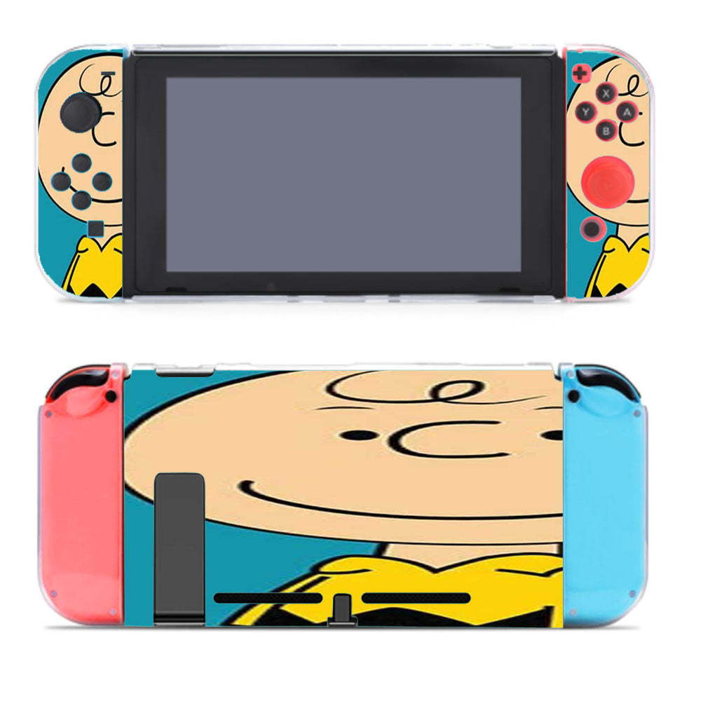 Peanuts Charlie Brown Blue Nintendo Switch Cover Case