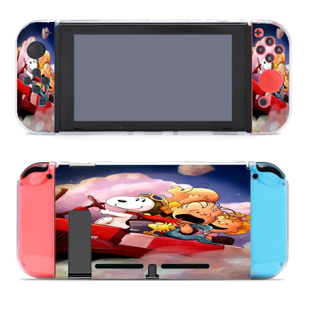 Peanuts Gang Watercolor And Friends Nintendo Switch Cover Case