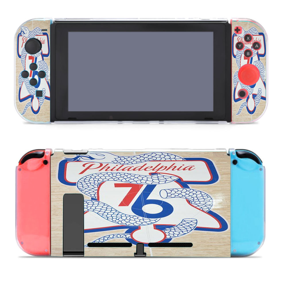 Philadelphia 76Ers Snake Logo Field Nintendo Switch Cover Case