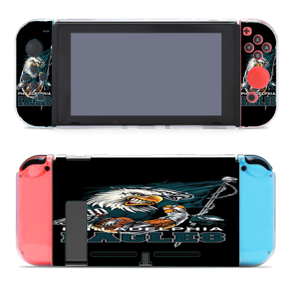 Philadelphia Eagles Logo Black Nintendo Switch Cover Case