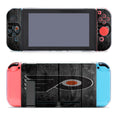 Philadelphia Flyers Nhl Logo Dark Wood Wallpaper Nintendo Switch Cover Case