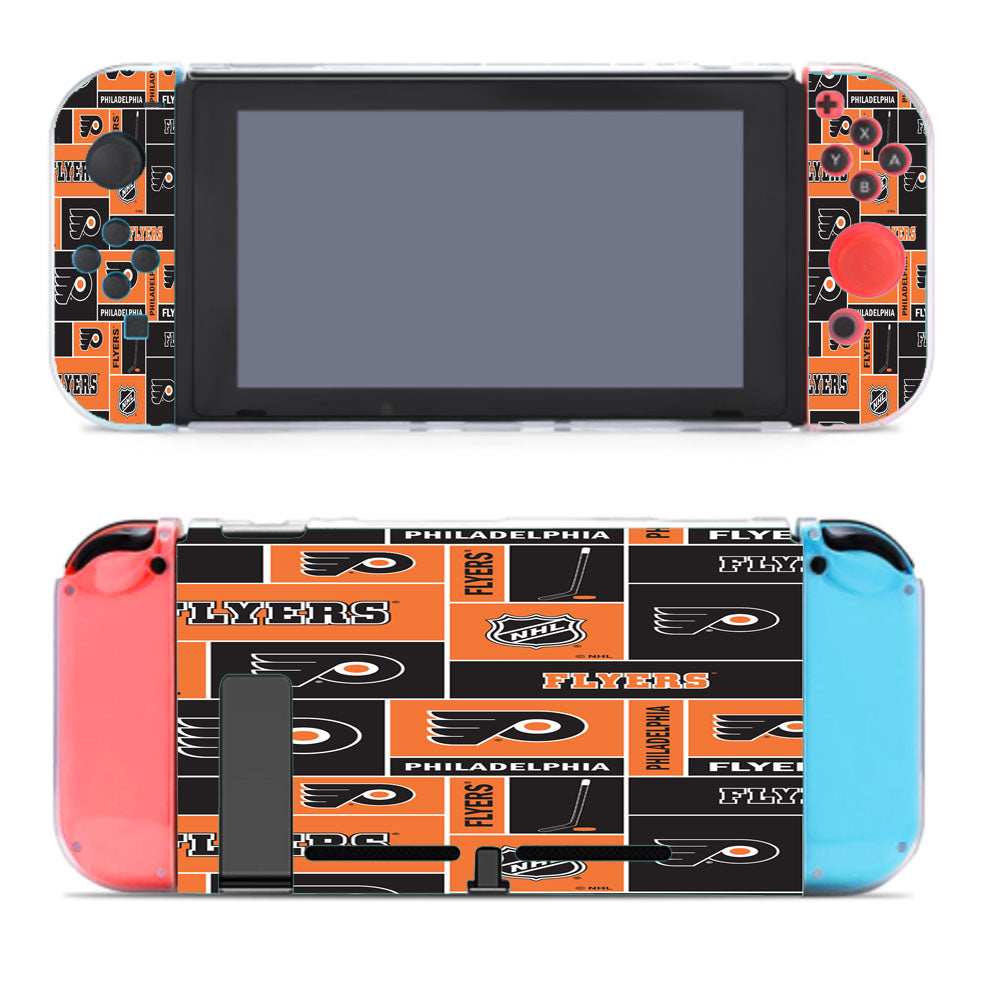Philadelphia Flyers Nhl Pattern Logo Nintendo Switch Cover Case