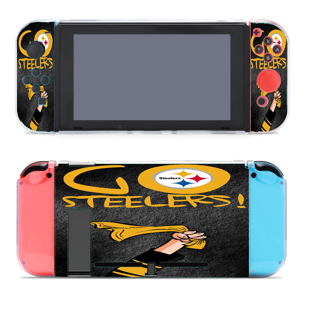 Pittsburgh Steelers Go Steelers Nintendo Switch Cover Case