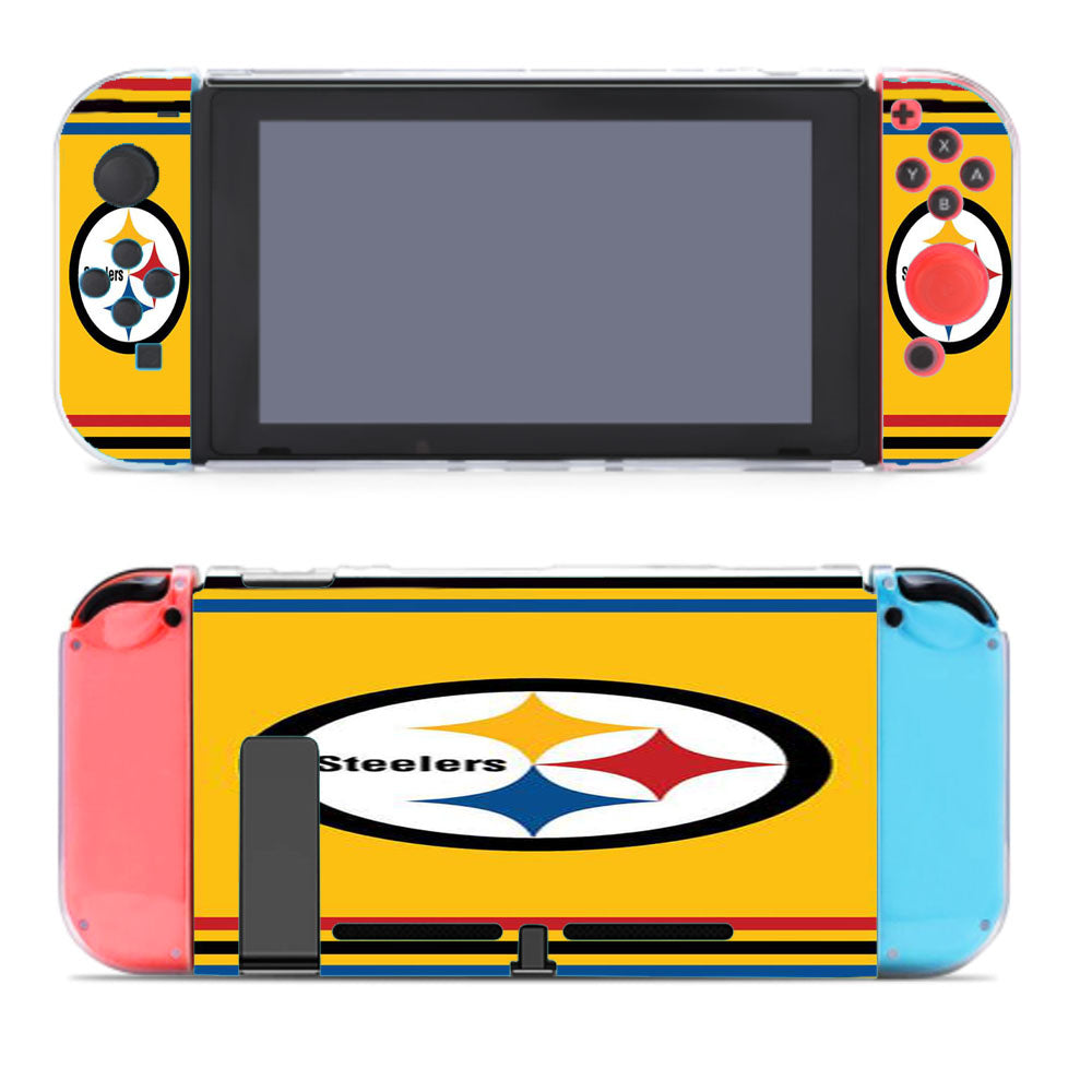 Pittsburgh Steelers Yellow Logo Nintendo Switch Cover Case