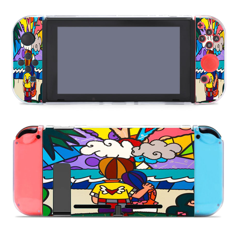 Pop Art Romero Britto Nintendo Switch Cover Case