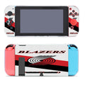 Portland Blazers Logo Stripe Nintendo Switch Cover Case