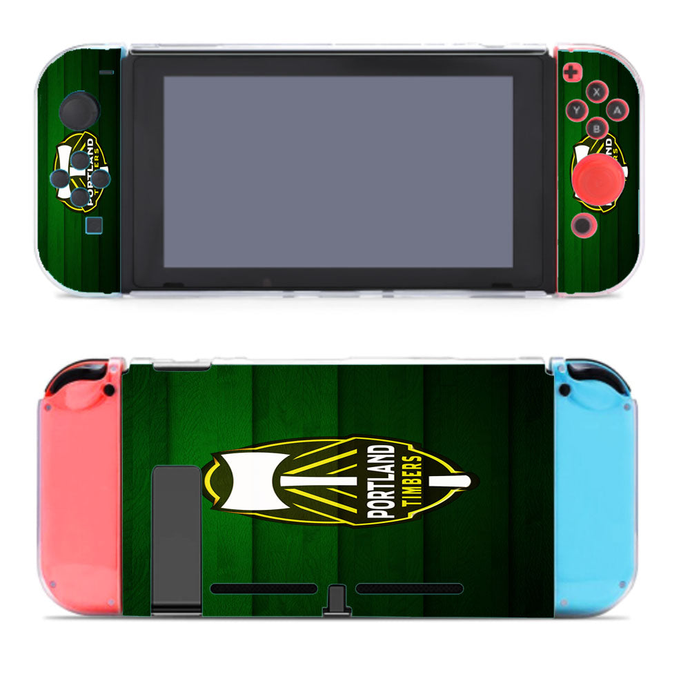 Portland Timbers Wood G Nintendo Switch Cover Case