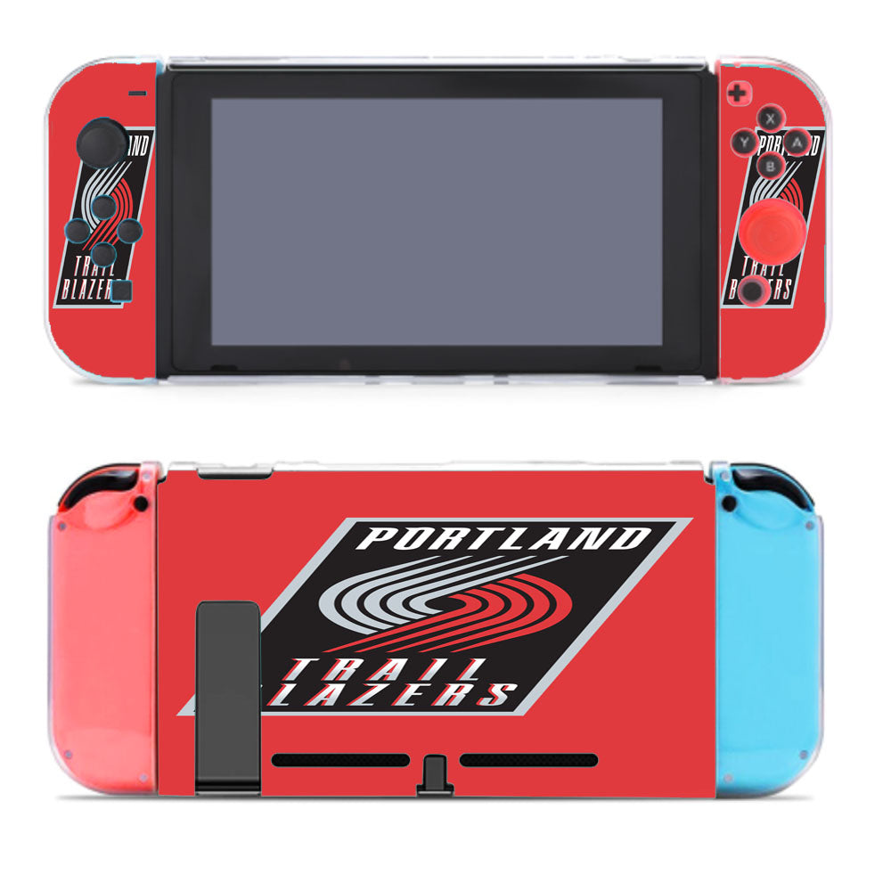 Portland Trail Blazers Nintendo Switch Cover Case