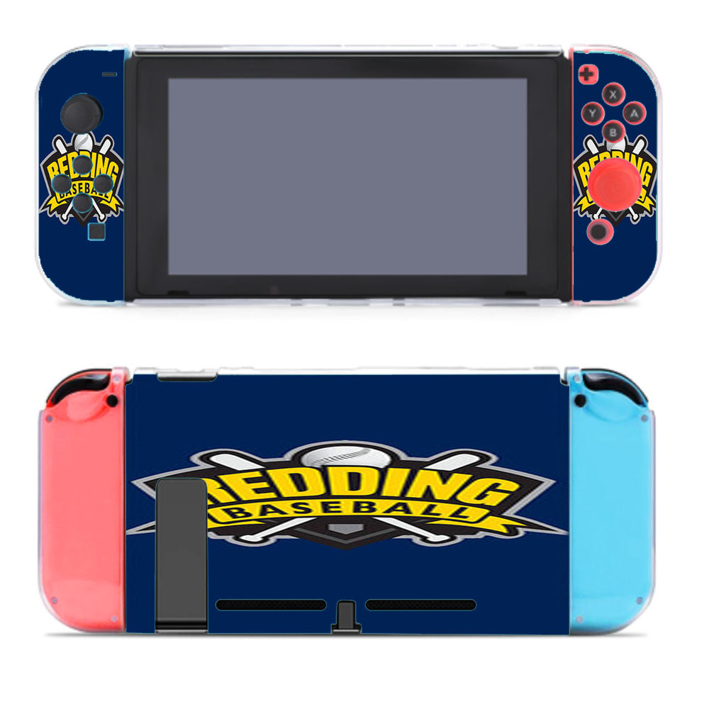 Redding Baseball Logo Blue Nintendo Switch Cover Case