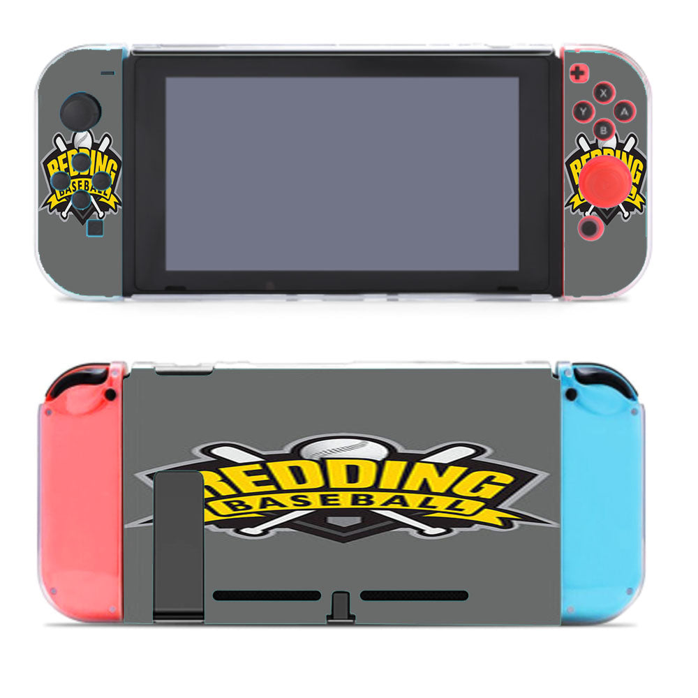 Redding Baseball Logo Gray Nintendo Switch Cover Case