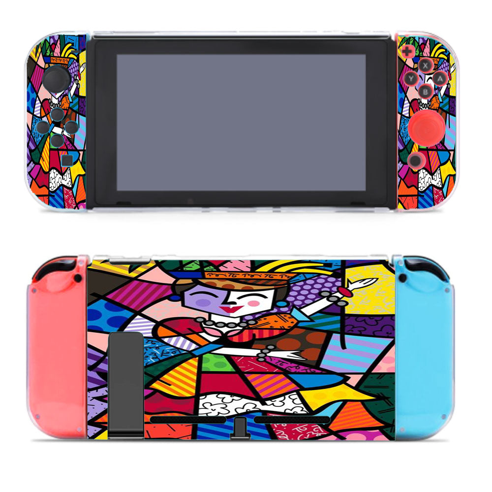 Romero Britto Love Nintendo Switch Cover Case