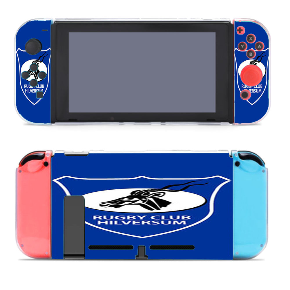 Rugby Club Hilversum Logo Blue Nintendo Switch Cover Case