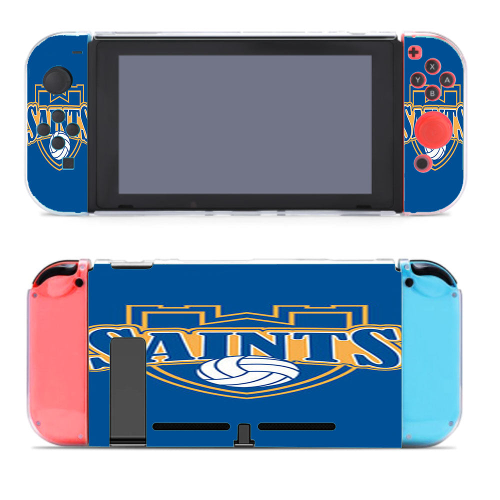 Saints Baseball Logo Blue Nintendo Switch Cover Case