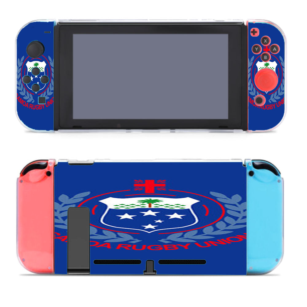 Samoa Rugby Union Logo Blue Nintendo Switch Cover Case