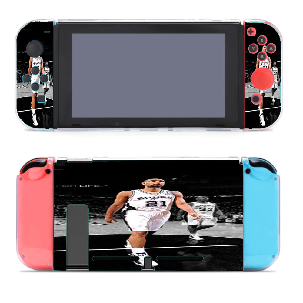 San Antonio Spurs Duncan Nintendo Switch Cover Case
