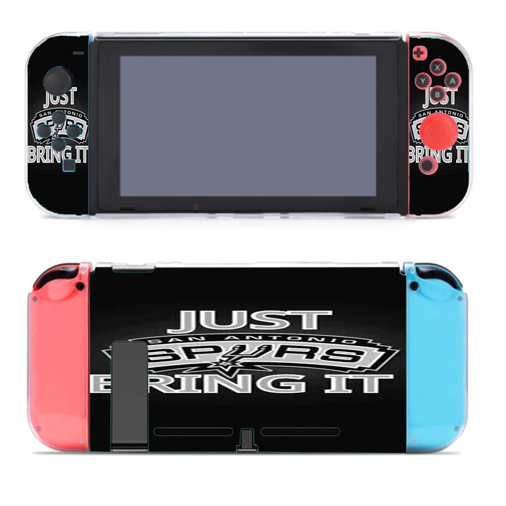 San Antonio Spurs Just Bring It Nintendo Switch Cover Case
