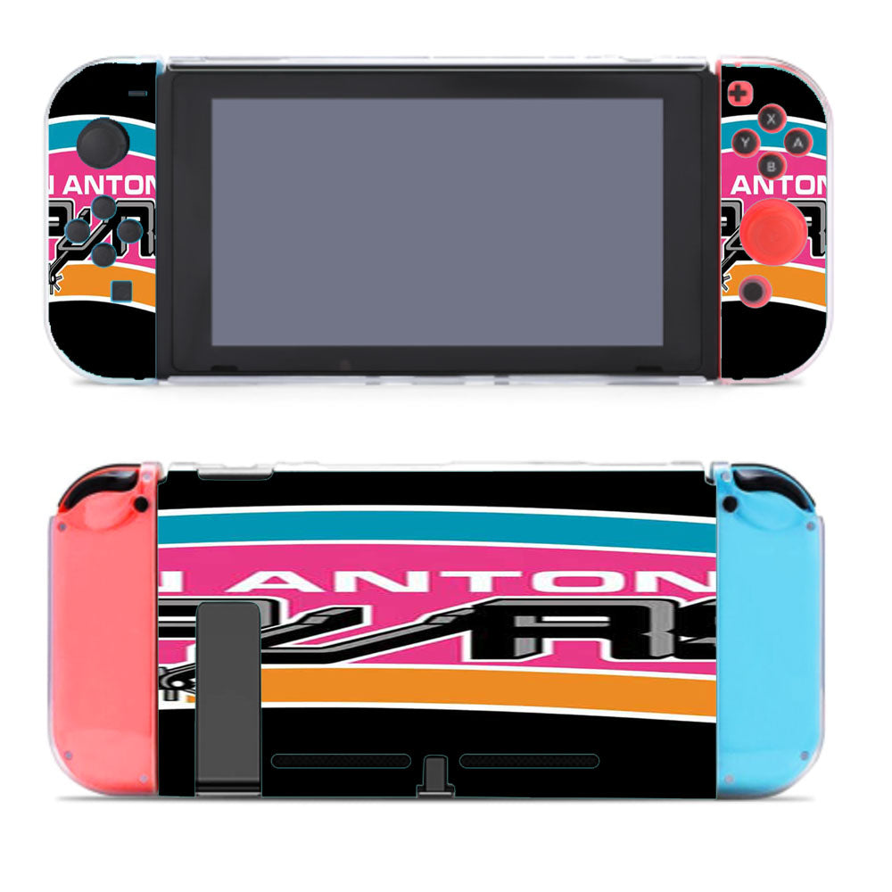 San Antonio Spurs Logo Colors Nintendo Switch Cover Case