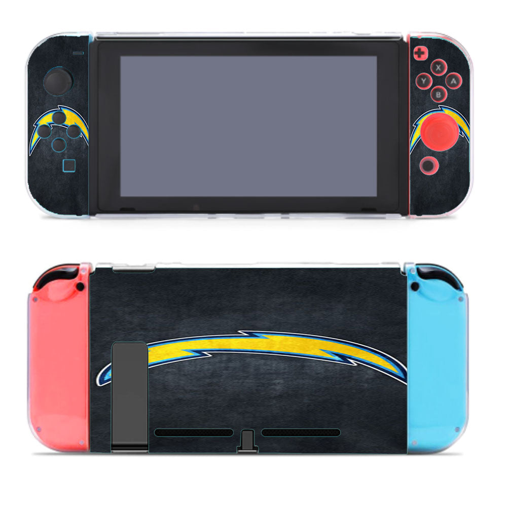 San Diego Chargers Black Nintendo Switch Cover Case