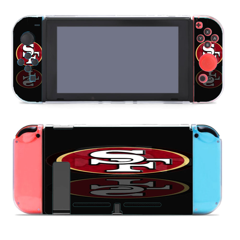 San Francisco 49Ers Black Nintendo Switch Cover Case