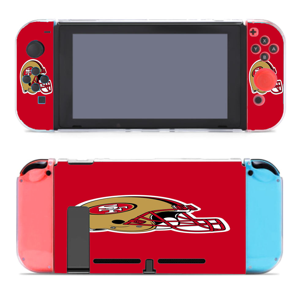 San Francisco 49Ers Helmet Nintendo Switch Cover Case