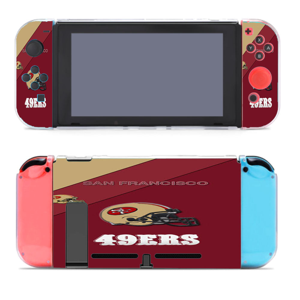 San Francisco 49Ers Logo Helm Nintendo Switch Cover Case