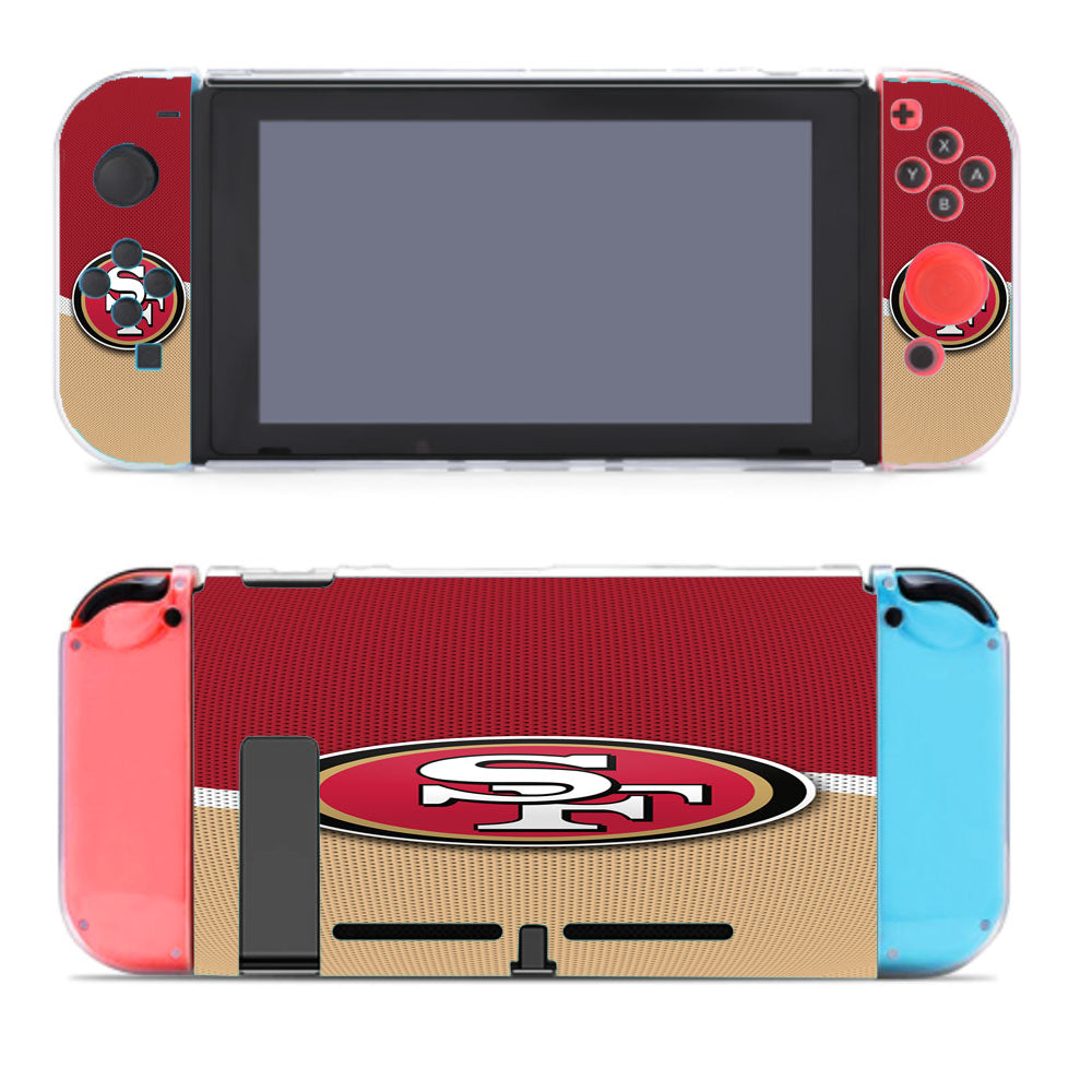 San Francisco 49Ers Logo Jersey Nintendo Switch Cover Case