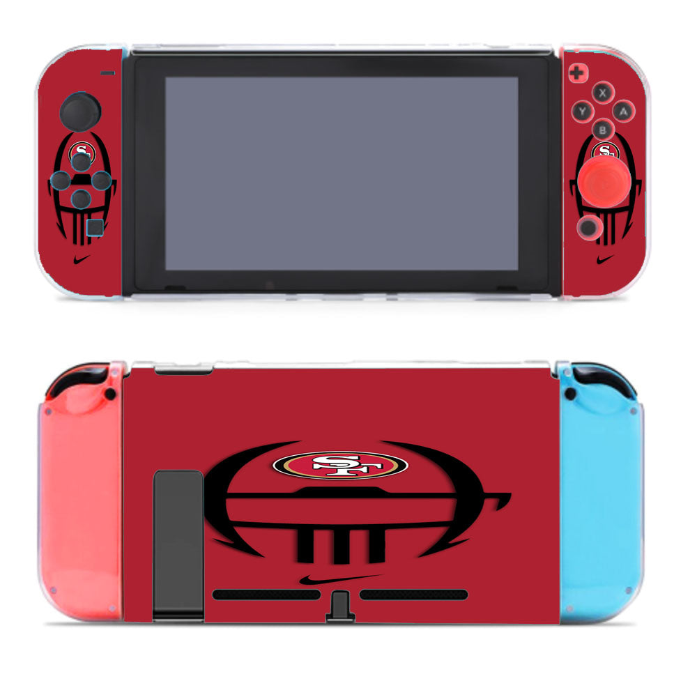San Francisco 49Ers Nike Helmet Logo Nintendo Switch Cover Case