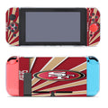 San Francisco 49Ers Stripe Wallpaper Nintendo Switch Cover Case
