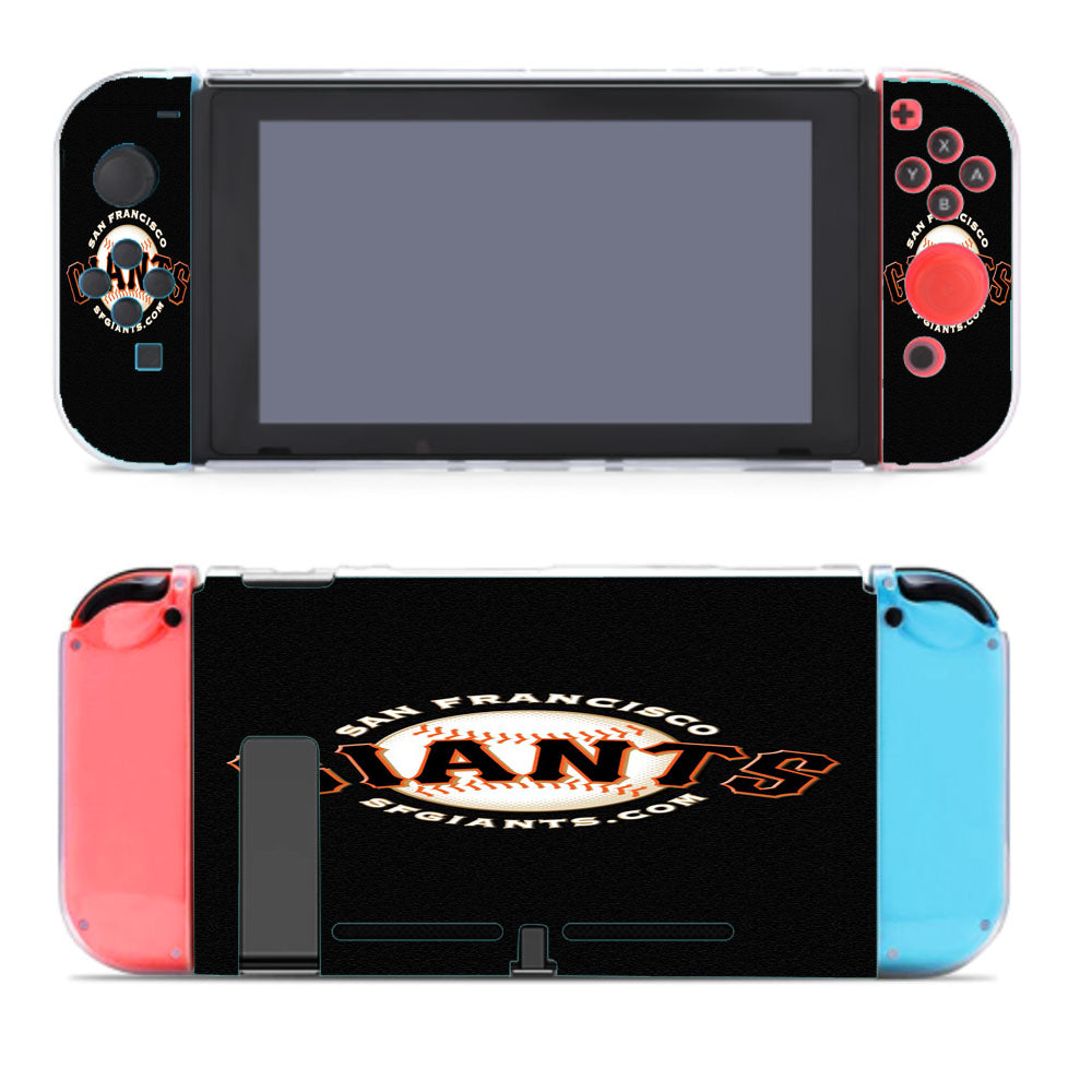San Francisco Giants Black Nintendo Switch Cover Case