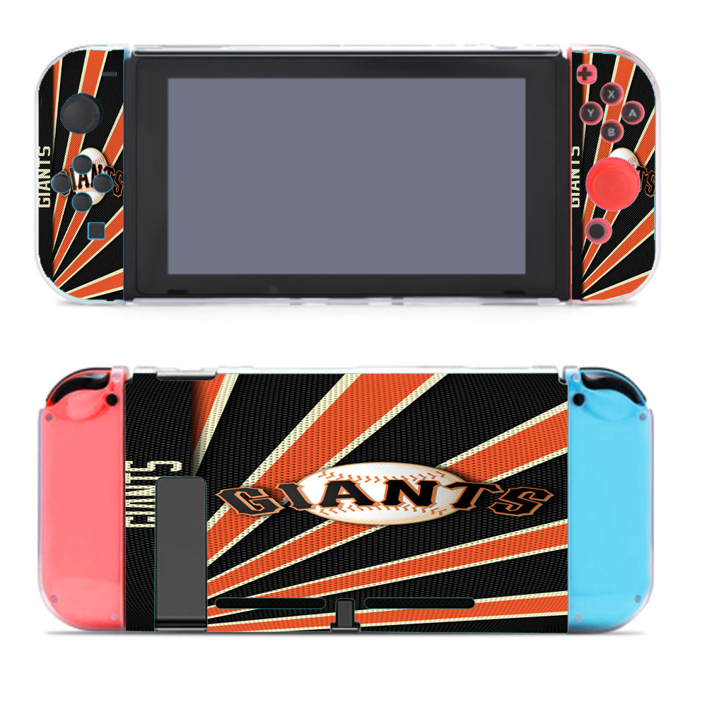 San Francisco Giants Stripe Wallpaper Nintendo Switch Cover Case