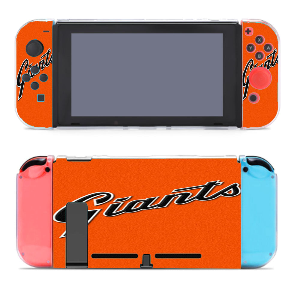 San Francisco Giants Text Nintendo Switch Cover Case