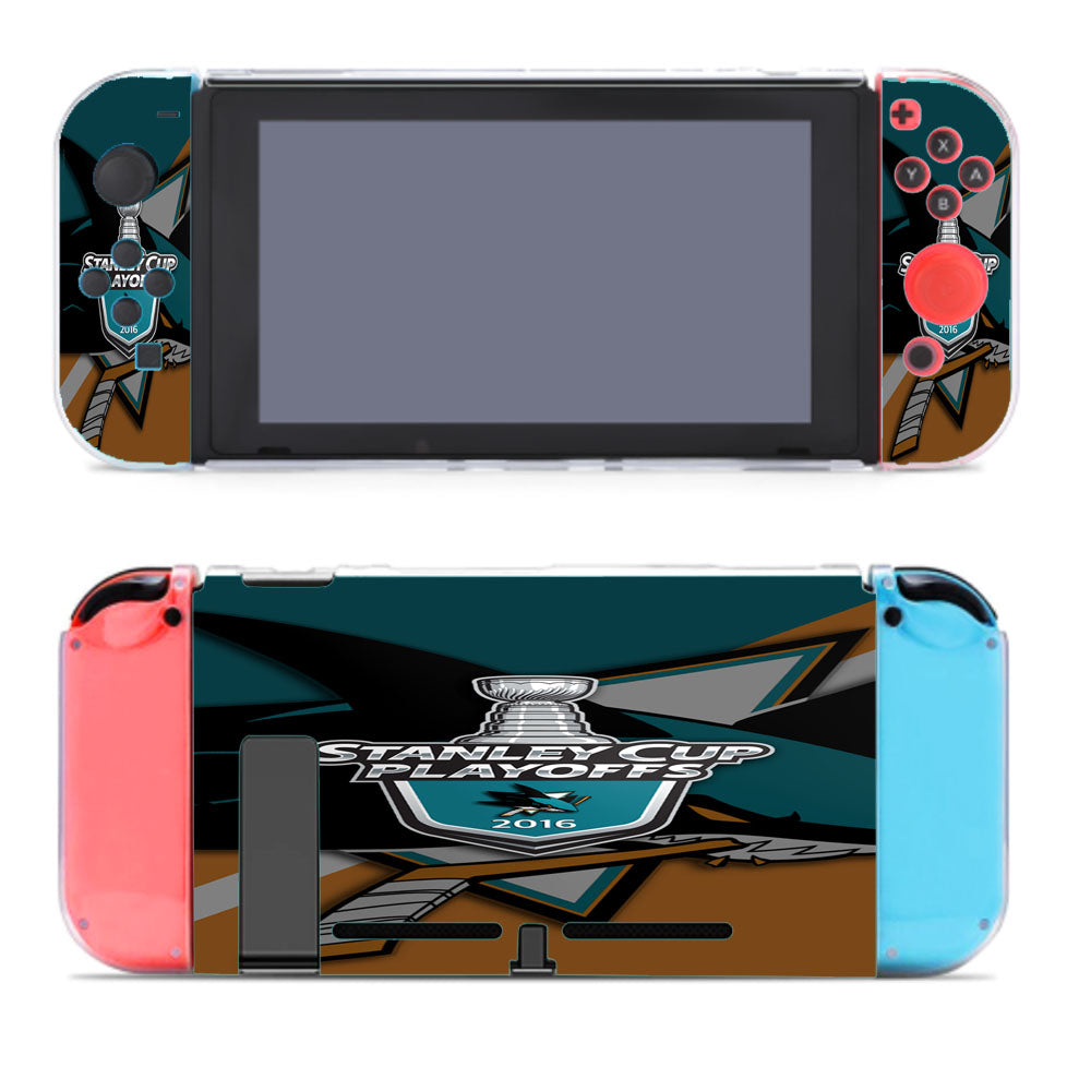 San Jose Sharks 2016 Playoffs Nintendo Switch Cover Case