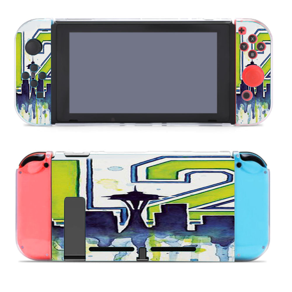 Seattle 12Th Man Art For Seahwks Nintendo Switch Cover Case