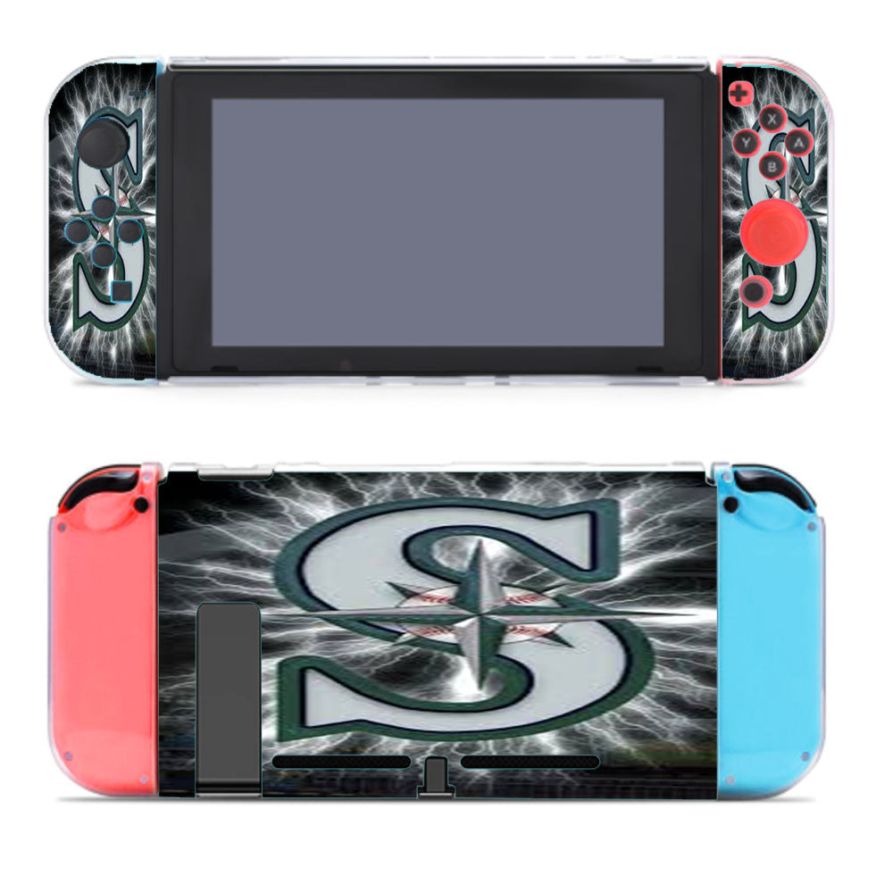 Seattle Mariners Mlb Logo Nintendo Switch Cover Case
