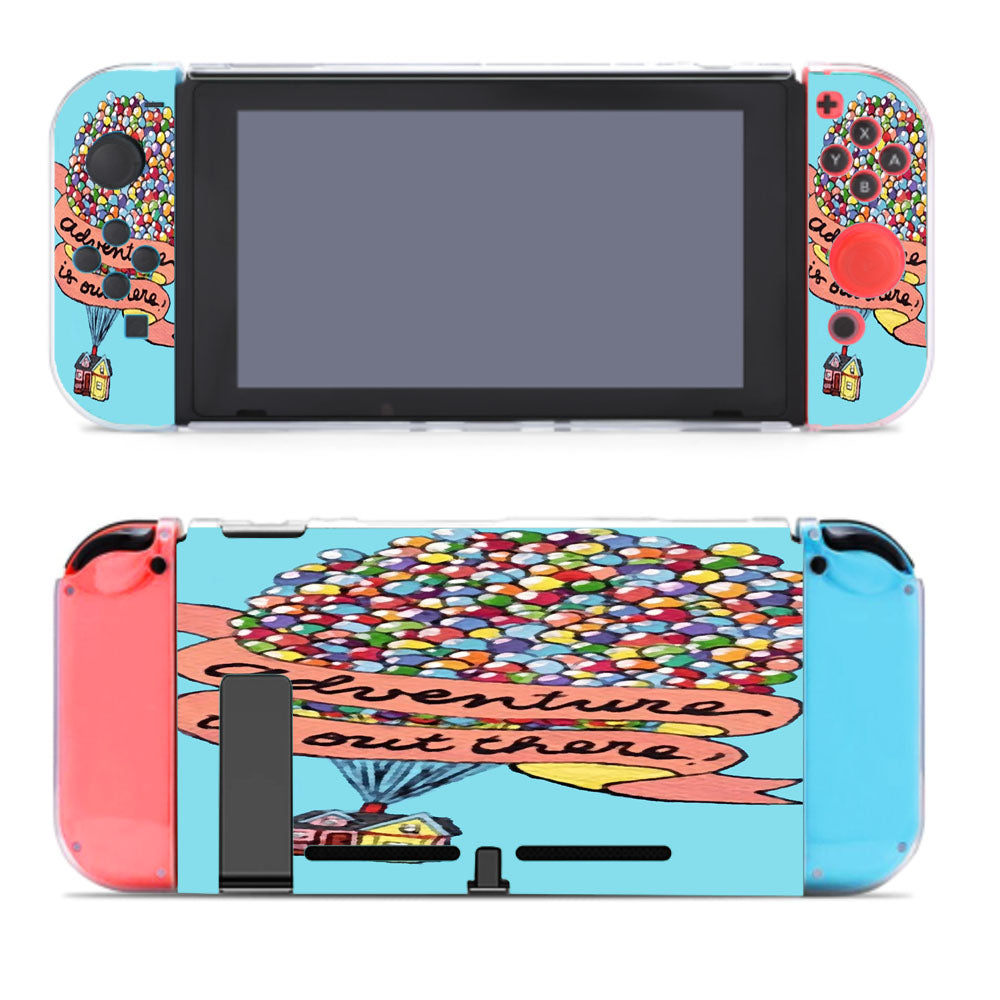 Adventure Is Out There Up Movie Balloons Nintendo Switch Cover Case