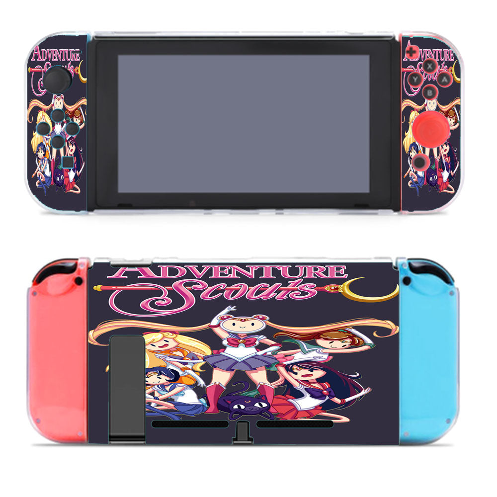 Adventure Scouts Sailor Moon Nintendo Switch Cover Case