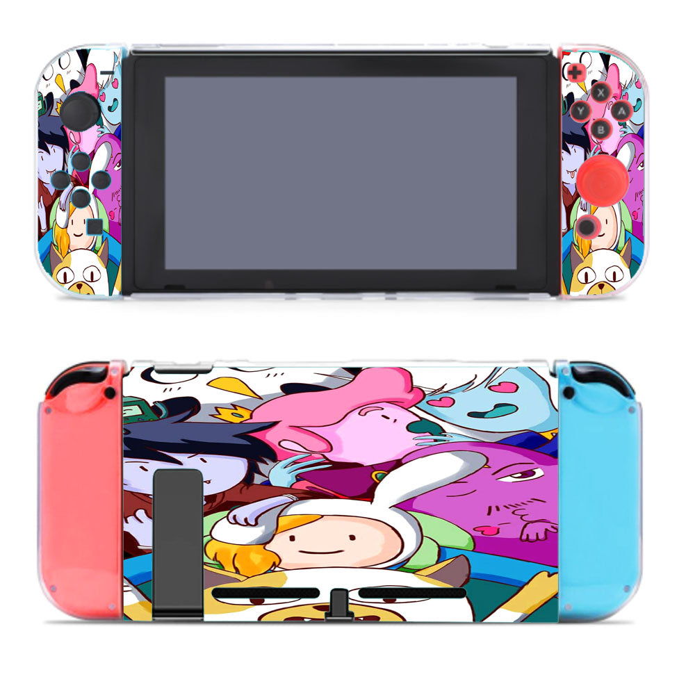 Adventure Time All Character Doodle Nintendo Switch Cover Case