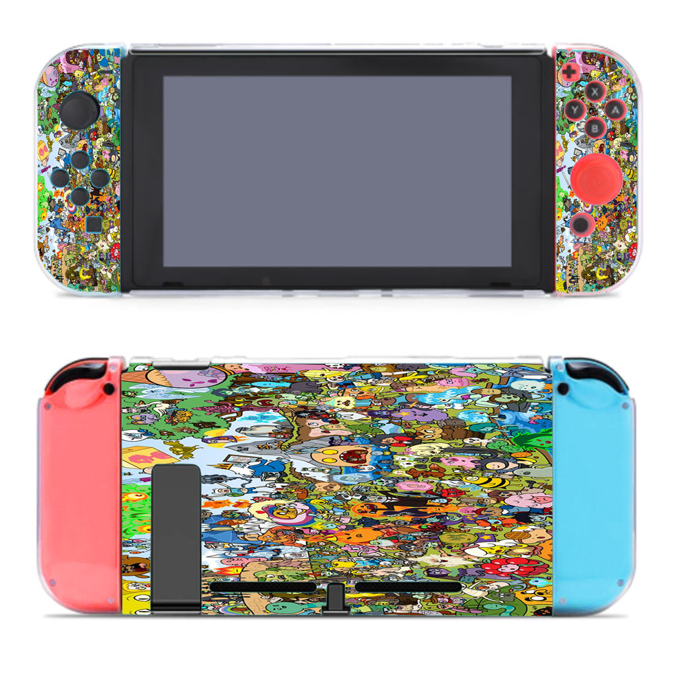Adventure Time All Characters 2 Nintendo Switch Cover Case