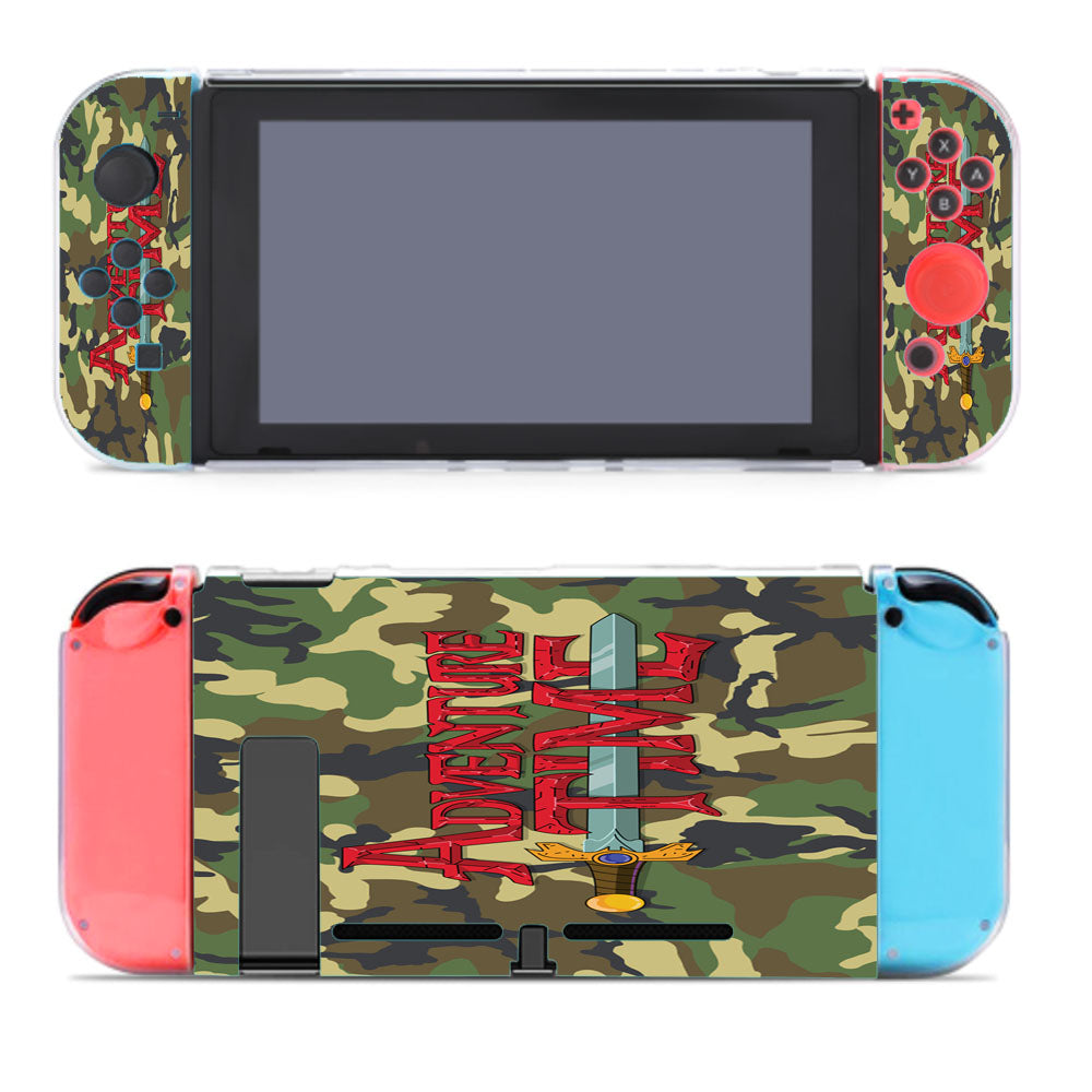 Adventure Time Camouflage Nintendo Switch Cover Case